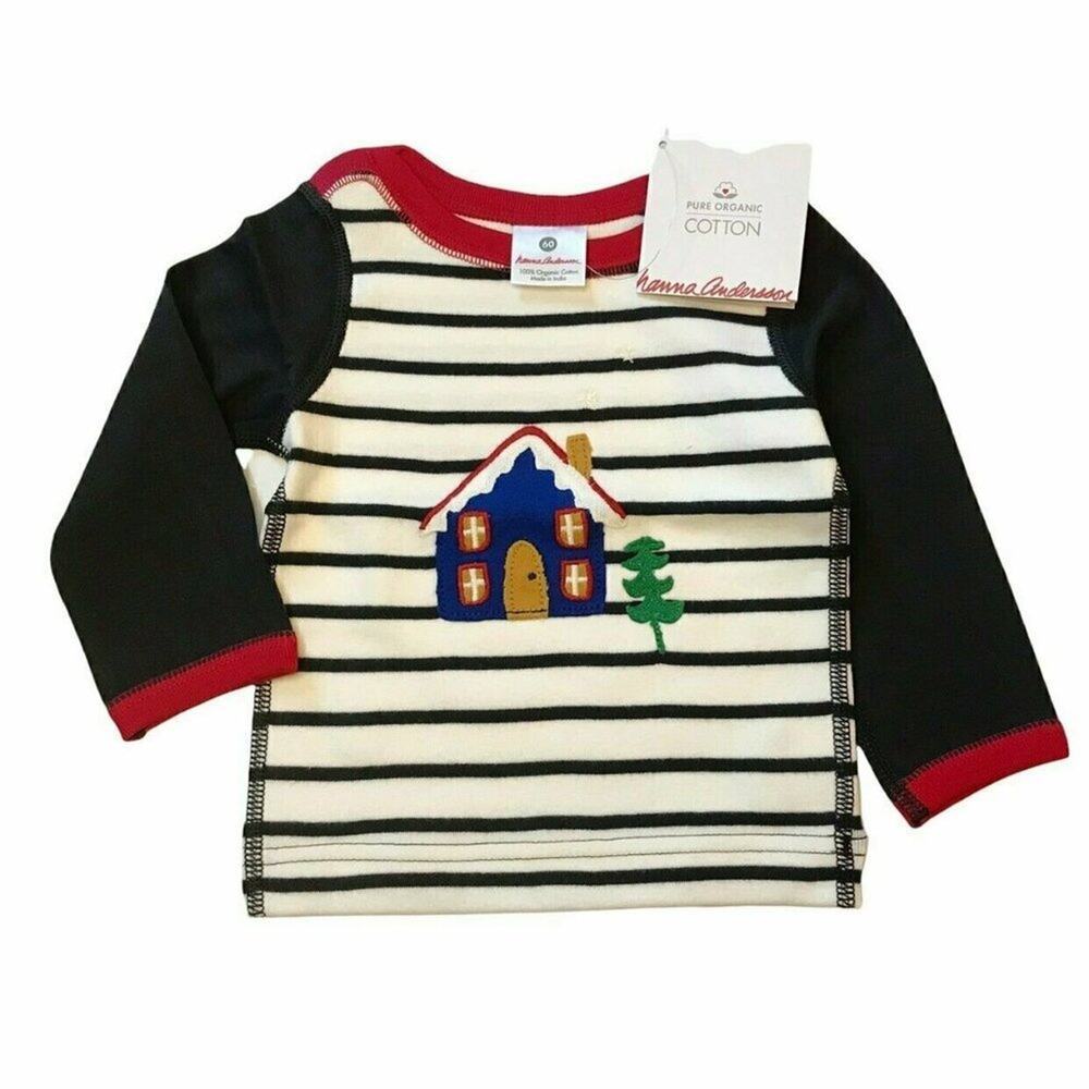 NWT Hanna Andersson 100% Cotton Holiday Top 60